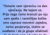 “Ostavio sam vjerenicu na dan vjenčanja…” “Ostavio sam vjerenicu na dan vjenčanja…” - featured image