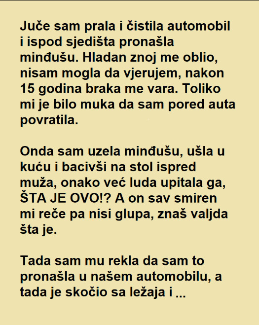 Čistila automobil i ispod sedišta pronašla minđušu ali pravi ŠOK je tek USLEDIO! - featured image Čistila automobil i ispod sedišta pronašla minđušu ali pravi ŠOK je tek USLEDIO! - featured image