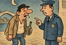 Vic: Ide Mujo pijan, zaustavi ga policajac…