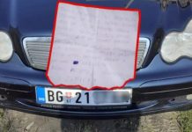 Beograđani turistički došli u Zenicu a kada su se vratili iz šetnje zatekla ih poruka na parkingu! (FOTO)