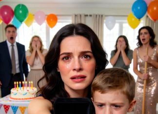 Na rođendanu mog sina dala mu je metlu — ali poslednji poklon ju je ućutkao