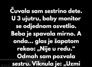 “Čuvala sam sestrino dete. U 3 ujutru, baby monitor se odjednom upalio…”