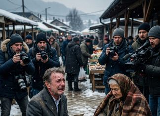 Šutnuo je moju korpu sa vunenim čarapama jer mu je smetala, a kada je video šta je ispalo iz nje, gradonačelnik je počeo da plače kao dete