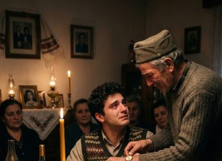 Domaćin je deset godina ostavljao praznu stolicu na čelu slavskog stola, a kada je nepoznati mladić pokucao na vrata sa očevim satom, pesma je u sekundi zamrla