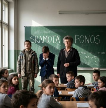 Bogati dečaci su ga ismevali da smrdi na dim i prljavštinu, a onda je učiteljica na tabli otkrila tajnu zbog koje su briznuli u plač