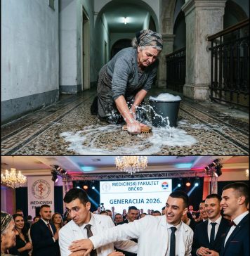 Čistila je tuđe podove u Italiji da mu kupi diplomu, a on se na proslavi pravio da je ne poznaje