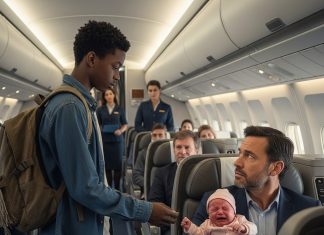 Ovaj trenutak u avionu pretvorio je stranca u spasitelja i prijatelja porodice