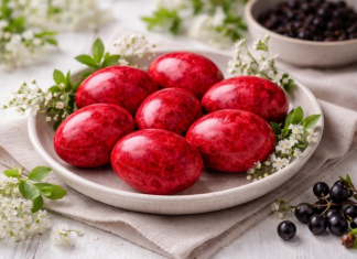 Na OVAJ NAČIN Ruskinje dobijaju NAJLEPŠE CRVENE NIJANSE I EFEKAT MERMERA: Uskršnja jaja izgledaju nestvarno, a tehnika je potpuno prirodna