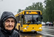 Vozač bacio staricu s autobusa — ali kada je izgovorila jednu rečenicu, sve je utihnulo