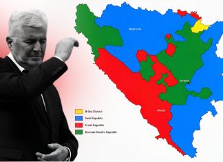 SKANDAL! Hrvatska PODIJELILA BiH i napravila TREĆI ENTITET! Evo karte PODJELE BiH