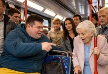 U autobusu drski mladić ne samo da je odbio ustupiti mjesto starijoj ženi, već je i demonstrirao nogu na sjedalo – ali takvu kaznu definitivno nije očekivao 😨😱