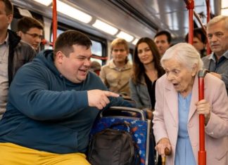 U autobusu drski mladić ne samo da je odbio ustupiti mjesto starijoj ženi, već je i demonstrirao nogu na sjedalo – ali takvu kaznu definitivno nije očekivao 😨😱