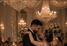 Tokom plesa mladoženja je iznenada jako gurnuo mladu, a ona je pala na pod: svi su ostali šokirani kada su shvatili šta se zaista desilo. 😱😱 😱😱