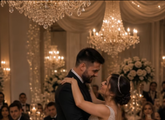 Tokom plesa mladoženja je iznenada jako gurnuo mladu, a ona je pala na pod: svi su ostali šokirani kada su shvatili šta se zaista desilo. 😱😱 😱😱