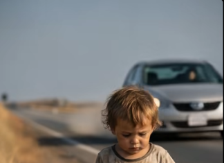 Policajac je primijetio trogodišnjeg dječaka kako šeta sam u prljavoj odjeći duž autoputa: Kada mu je policajac prišao, otkrio je nešto strašno 😲😲