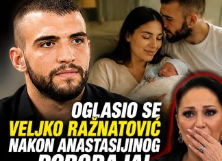 OGLASIO SE VELJKO RAŽNATOVIĆ NAKON ANASTASIJINOG POROĐAJA! DONEO JE ODLUKU KOJU NIKO NIJE OČEKIVAO!!CECA VAN SEBE NE VJERUJE DA SE OVO DEŠAVA!!!! OGLASIO SE VELJKO RAŽNATOVIĆ NAKON ANASTASIJINOG POROĐAJA! DONEO JE ODLUKU KOJU NIKO NIJE OČEKIVAO!!CECA VAN SEBE NE VJERUJE DA SE OVO DEŠAVA!!!! - featured image