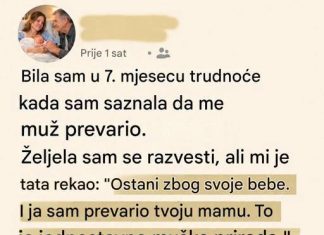 Otac je priznao da je prevario moju majku dok je bila trudna – istina koju sam saznala posle porođaja promenila je sve Otac je priznao da je prevario moju majku dok je bila trudna – istina koju sam saznala posle porođaja promenila je sve - featured image
