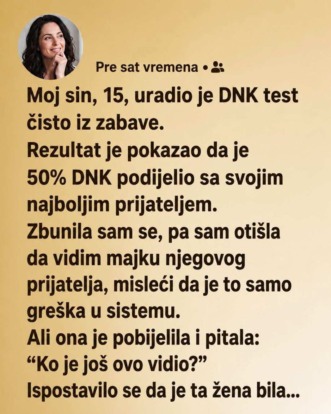 DNK test iz radoznalosti promijenio je živote dvije porodice: Neočekivano otkriće donijelo teške odluke - featured image