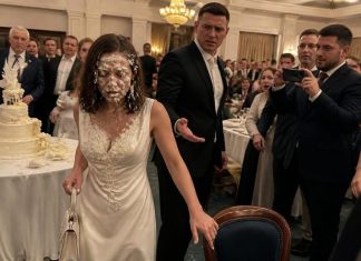 „Daj, to je samo torta!“ Smijeh je tako naglo presjekao zrak da se činilo kako će nešto puknuti — i to ne samo glazura.