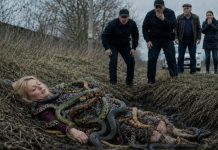Ženu koja je ležala u kanalu obavijale su zmije. Čak su se i policajci bojali prići bliže. A trenutak kasnije svi su ostali šokirani onim što su vidjeli….😲😲😲 Ženu koja je ležala u kanalu obavijale su zmije. Čak su se i policajci bojali prići bliže. A trenutak kasnije svi su ostali šokirani onim što su vidjeli….😲😲😲 - featured image
