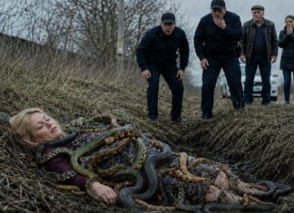 Ženu koja je ležala u kanalu obavijale su zmije. Čak su se i policajci bojali prići bliže. A trenutak kasnije svi su ostali šokirani onim što su vidjeli….😲😲😲 Ženu koja je ležala u kanalu obavijale su zmije. Čak su se i policajci bojali prići bliže. A trenutak kasnije svi su ostali šokirani onim što su vidjeli….😲😲😲 - featured image