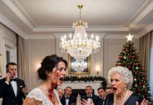 Nikada nisam rekla svojim taštom i svekru da sam ćerka predsednika Vrhovnog suda. Kada sam bila u sedmom mesecu trudnoće, naterali su me da sama spremim ceo božićni ručak. Svekrva me je čak naterala da jedem stojeći u kuhinji, govoreći da je to „dobro za bebu“. Kada sam pokušala da sednem, gurnula me je toliko nasilno da sam počela da pobačavam. Posegnula sam za telefonom da pozovem policiju, ali mi ga je muž istrgao iz ruke i podrugljivo rekao: „Ja sam advokat. Nećeš pobediti.“ Pogledala sam ga pravo u oči i mirno rekla: „Onda pozovi mog oca.“ Nasmejao se dok je birao broj—ne shvatajući da će se njegova advokatska karijera upravo završiti. Kuvarla sam od 5:00 ujutru za božićnu večeru svojih tašte i svekra. Ali kada sam tražila da sednem zbog bolova u leđima u sedmom mesecu trudnoće, moja svekrva, Silvija, tresnula je šakom o sto. „Služinčad ne sedi sa porodicom“, pljunula je. „Jedite u kuhinji, stojeći, nakon što mi završimo. Znaj svoje mesto!“