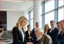 Bacio je vodu na prosjaka… Sledećeg dana kupio je auto-kuću! Tačno u 10:45 pre podne, jedan stariji gospodin polako je prišao najluksuznijoj auto-kući u gradu, Prestige Auto Gallery. Nosio je prostu belu košulju na dugmad i stare kaki pantalone, sa izbledelom platnenom torbom preko ramena, a njegovo lice odražavalo je čudan mir. Iza staklenih zidova salona stajali su sjajni novi automobili: BMW, Porsche, Mercedes — svi po cenama od nekoliko stotina hiljada dolara. Dok je ulazio, obezbeđenje mu je preprečilo put.