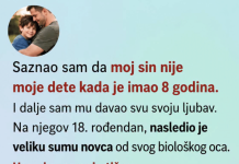 Saznao sam da moj sin nije moje dijete kada je imao osam godina…