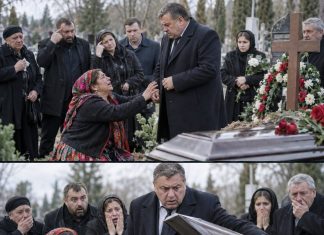 Romkinja je pala na koljena pred bogatašem kod groba: „Platit ću ti životom — samo otvori lijes.“ Ožalošćeni su vrtjeli prstom po glavi. Ali kada su ipak podigli poklopac, ljudima su se odsjekle noge… 😲😲😲
