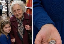 Predala sam dijamantski prsten koji je moja sedmogodišnja unuka pronašla u supermarketu, ali sledećeg jutra nepoznati muškarac pokucao je na moja vrata i rekao: „Tražio sam vas godinama!” Predala sam dijamantski prsten koji je moja sedmogodišnja unuka pronašla u supermarketu, ali sledećeg jutra nepoznati muškarac pokucao je na moja vrata i rekao: „Tražio sam vas godinama!” - featured image
