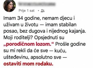 „Roditelji su kuću ostavili rođaku jer nemam djecu: Nisu znali da ću uskoro postati majka“