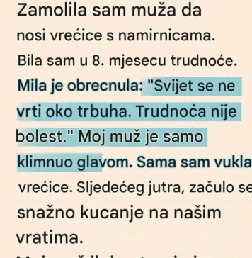 Svekrva joj rekla da trudnoća nije bolest, a onda je svekar doneo odluku koja je šokirala porodicu