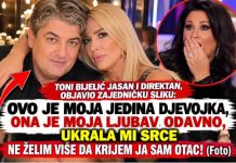Toni Bijelić jasan i direktan, objavio zajedničku sliku: Ovo je moja jedina djevojka, ona je moja ljubav odavno, ukrala mi srce NE ŽELIM VIŠE DA KRIJEM JA SAM OTAC!